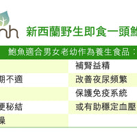 新西蘭野生即食一頭黑鮑魚 - anh-hk