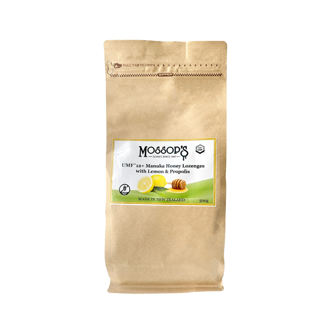慕氏UMF®12+麥蘆卡蜂蜜潤喉糖 （檸檬蜂膠）