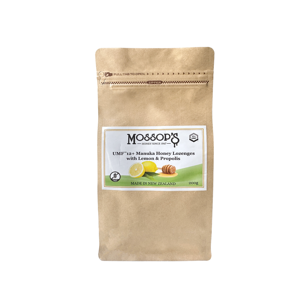 慕氏UMF®12+麥蘆卡蜂蜜潤喉糖 （檸檬蜂膠）